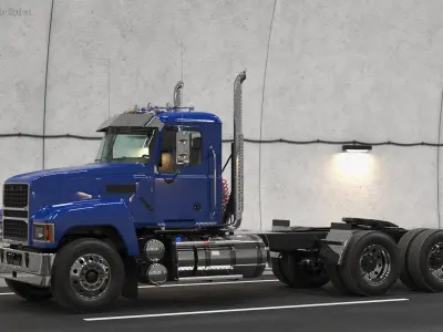  2025 Straight Truck Blue 