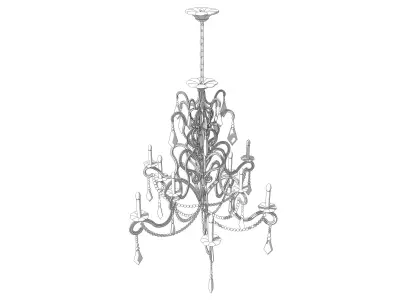 chandelier 05 3D model