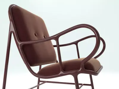 Gardenias Armchair 3D model