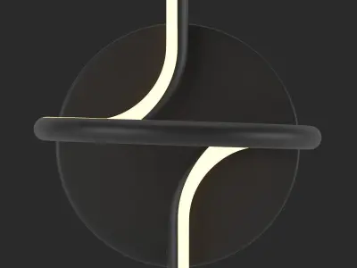 Artika Swirl Low-poly 3D model