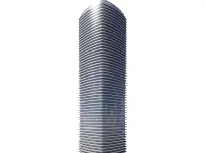 Parametric Building 1d4 3D model