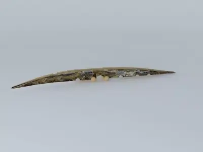 San Fernando Zuazo Bridge Free 3D model