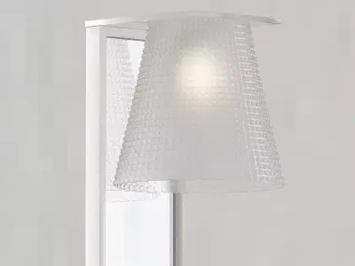Kartell 9125BE Applique murale Plastique Beige 3D model