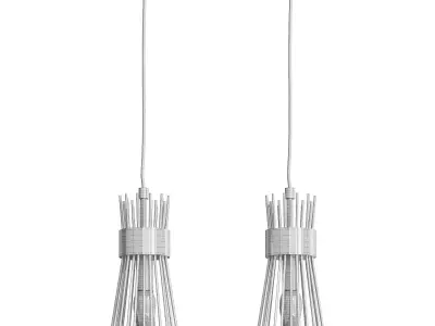 C Cattleya 1 Light 3D model
