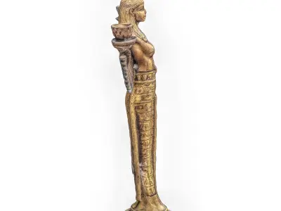 sculpt egyption set 1 Low-poly 3D model