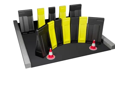 fence alarm 3D model