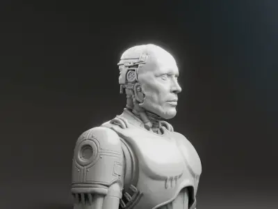 Peter Weller - Alex Murphy - Robocop 3D print model