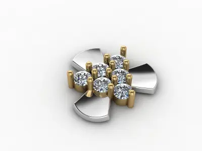 Light Weight Nose Pin 3D print model