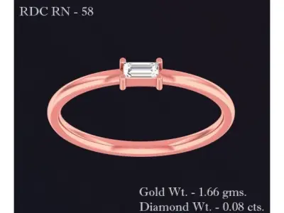 Women Ring 3D print model