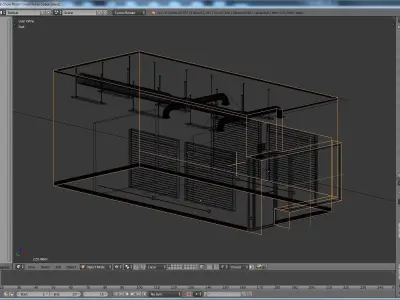 Small Retail Space 3D model