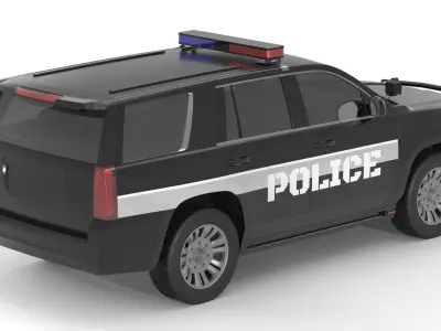  Generic Police Car 03 