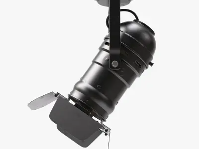 Spotlight Retro Loft Industrial 3D model