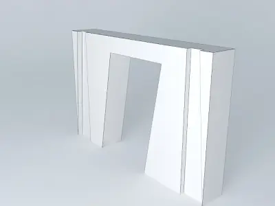 SLANTED DOORWAY Free 3D model