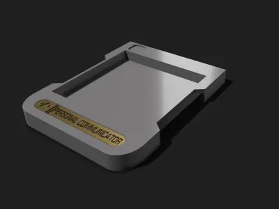 Star Trek Combadge display 3D print model