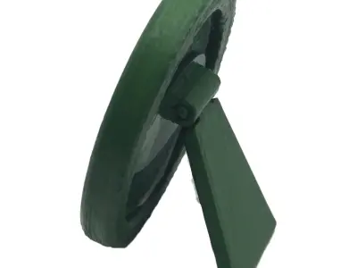 Photo frame MALEN oval 30x40 with daisy 3D print model