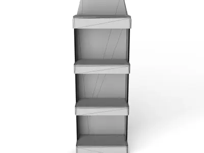 Point of Sale Cardboard Display Stand Texture
