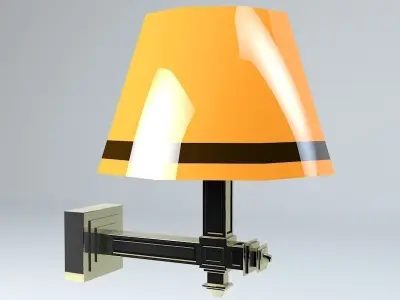 Fancy Wall Lights Low-poly 3D model