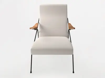 Monika Lounge Chair 3D model
