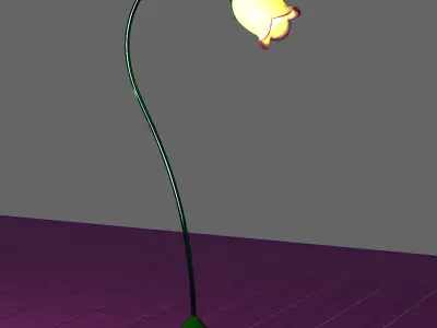 Floor lamp 3D model