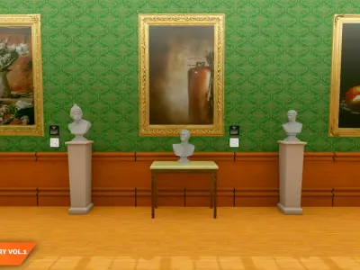 Art gallery Vol1 - victorian style 3D model