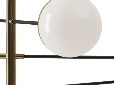 Ilva pendant Low-poly 3D model