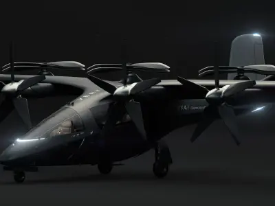  Vertical Aerospace VX4 - Electric Aircraft 2022 