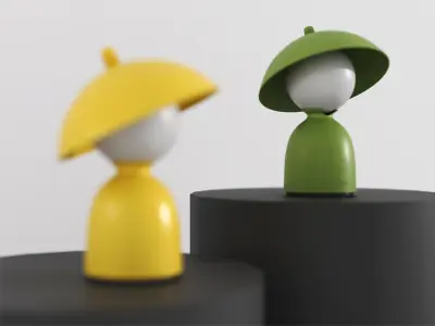 Hat Companion Lamp  3D model