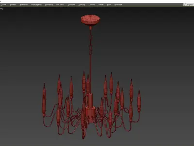 AVAIL BRASS LIKE Low-poly 3D model