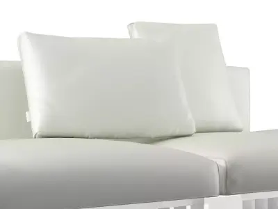 Docks sofa with chaise lounge 3D model