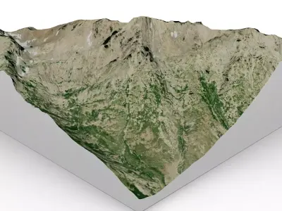 Monte Cinto 3D model