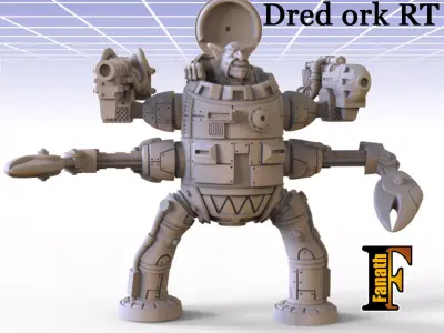 Dread ork RT 3D print model