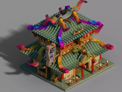 Game max 3D model