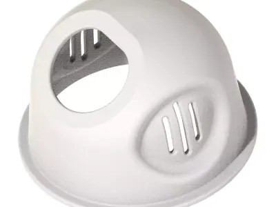 Electrical Batten Holder 3D print model