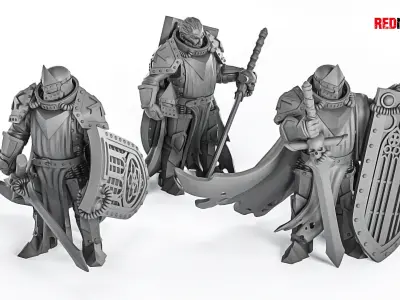 Crusaders - Imperial Force 3D print model