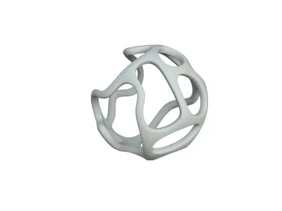 SciFi Cube Object No 27714 Low Poly Shape Texture
