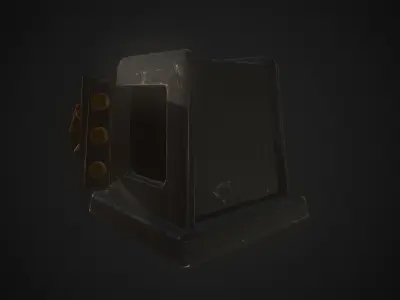 Styalized safe PBR low-poly game ready Low-poly 3D model