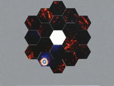 JWST LED decor 3D model