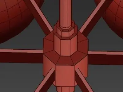 Carmella ball chandelier 3D model purchase