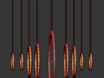 Voyager 333 Chandelier 3D model