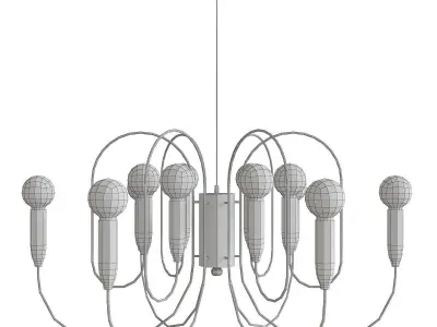 Inspiration Pendant 3d model Low-poly 3D model