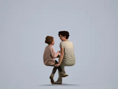 00153Samen004 3D model