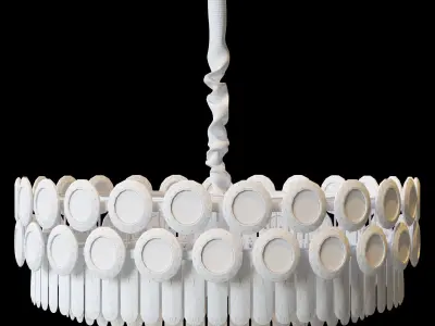 Westmark Claudia Chandelier 3D model