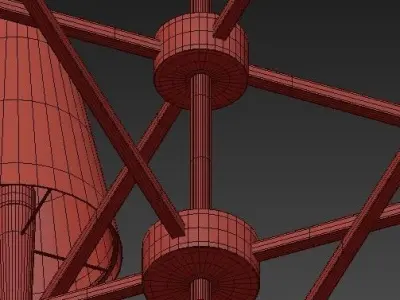 Jonathan Adler Ventana Chandelier 3D model