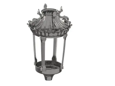 Light casing 3D model
