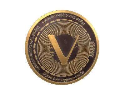 VeChain Coin V2 002 3D model
