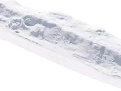 Snowdrift 3D model