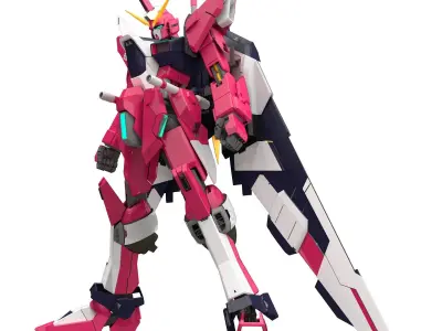 Gundam MG ZGMF-X19A Infinite Justice 3D model