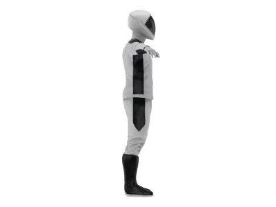Spacesuit SpaceX Dragon Starman 2 Low-poly 3D model