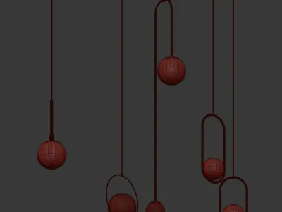 Ceiling Light Collection 2  3D model