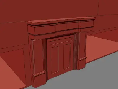 Building Free low-poly 3D model